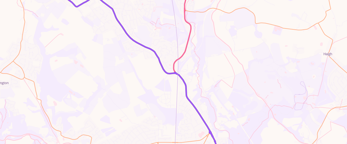 Map showing the location of Boarshead Petrol Station Ltd