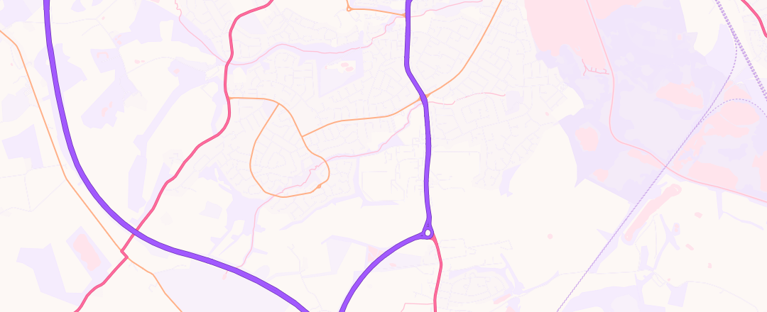 Map showing Marus Bridge Mot Centre Limited, Wigan