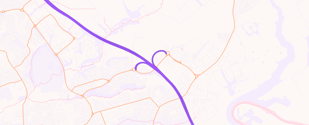 Map showing Hpl Motors, Preston