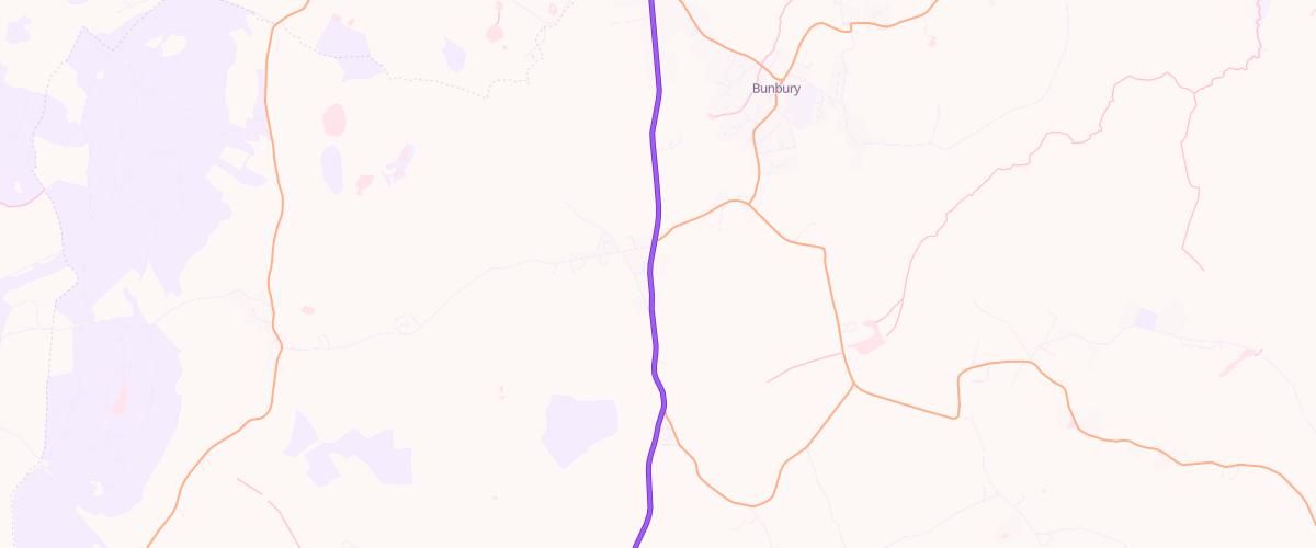 Map showing the location of Gem Tarporley