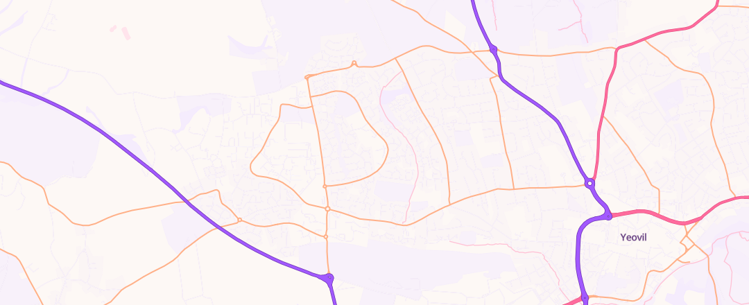Map showing John Cornick Motors, Yeovil