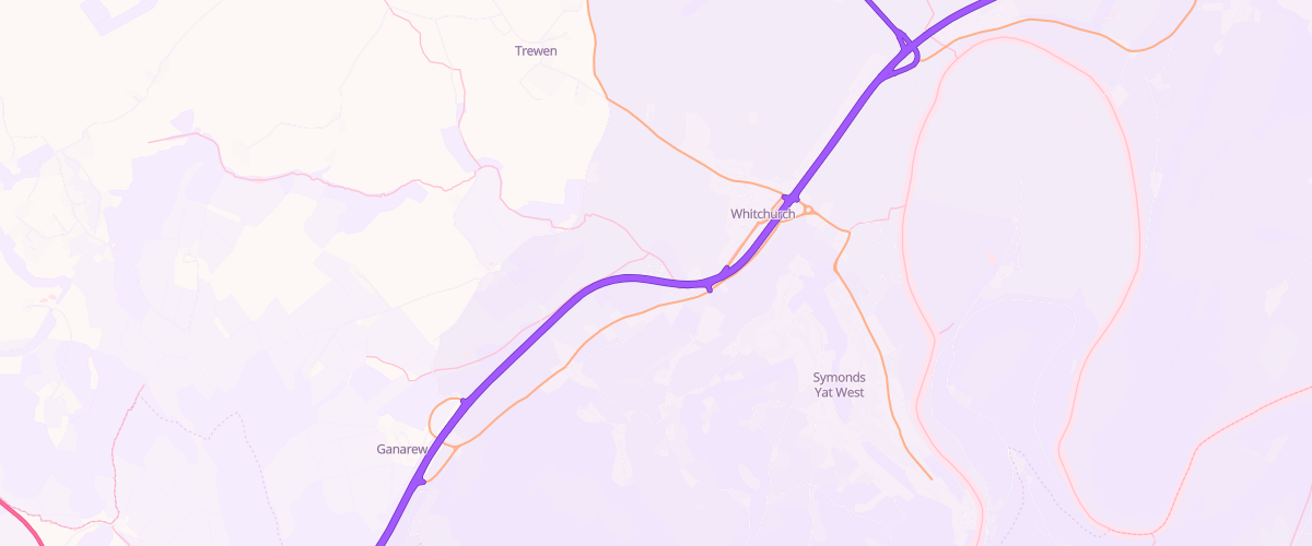 Map showing the location of Shell Symonds Yat