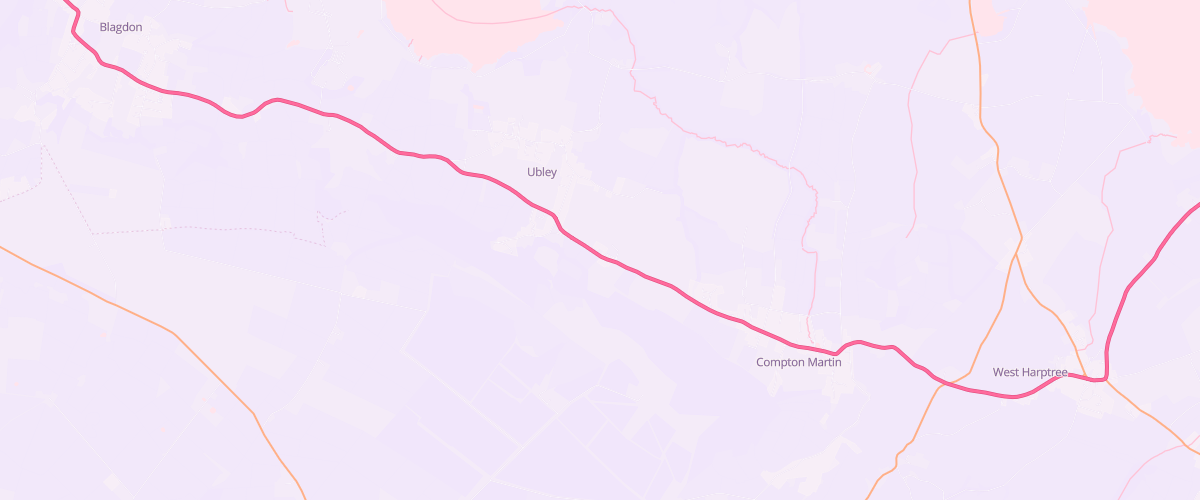 Map showing the location of Ubley Motor Services Ltd