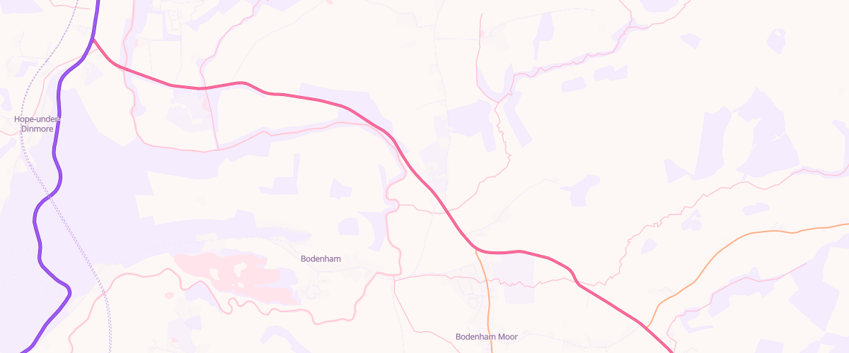 Map showing the location of Saffrons