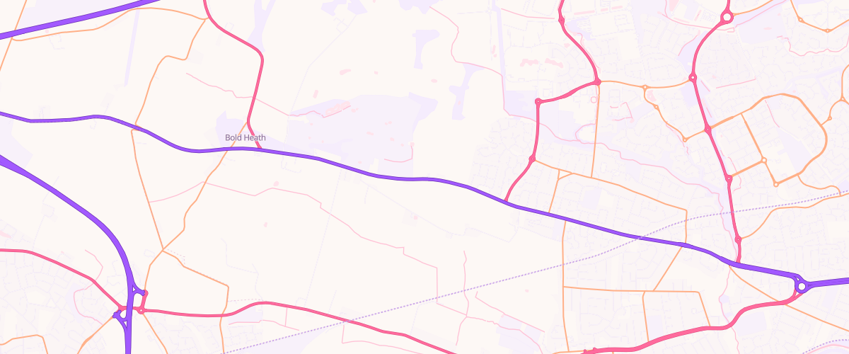 Map showing the location of Euro Stars Widnes Ltd