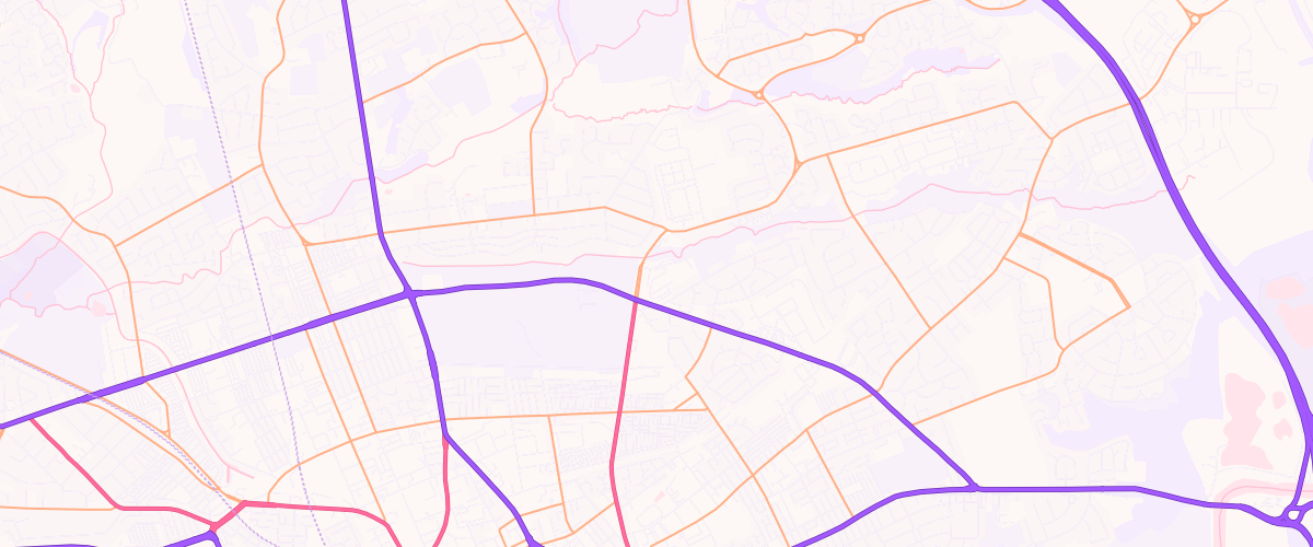 Map showing the location of Sainsburys Deepdale