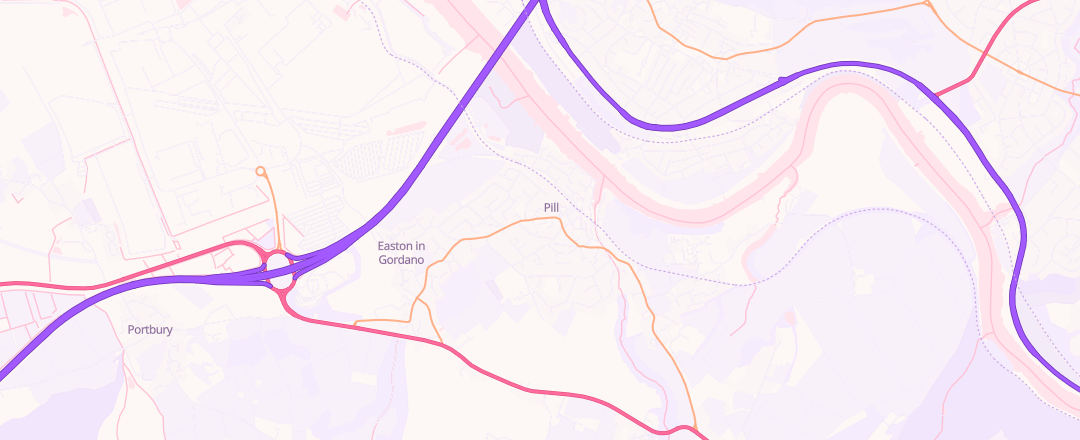 Map showing Lodway Service Station Ltd, Bristol