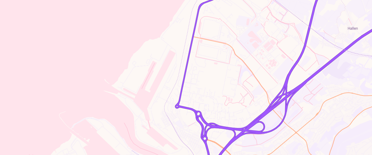 Map showing the location of Rontec St Andrews