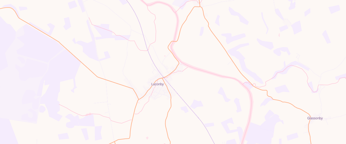 Map showing the location of Thorn House Filling Station