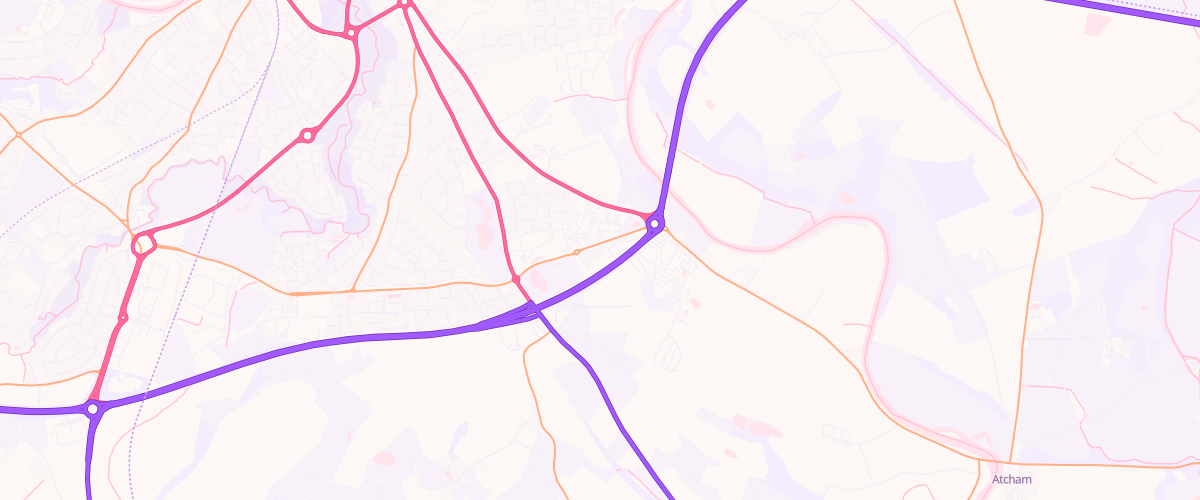 Map showing the location of Pgg Thieves Lane