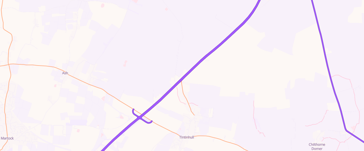 Map showing the location of Townsend Garage