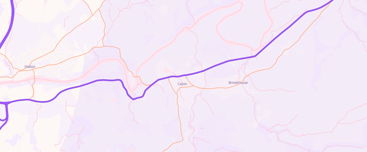 Map showing the location of Station Garage Caton Limited