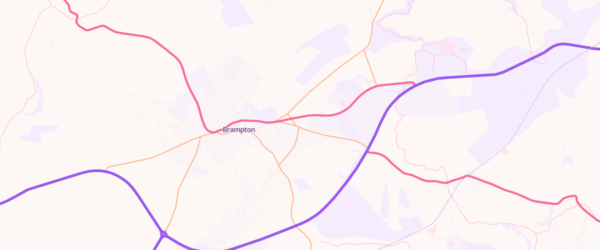 Map showing the location of Carlyle Robinson Sands Garage