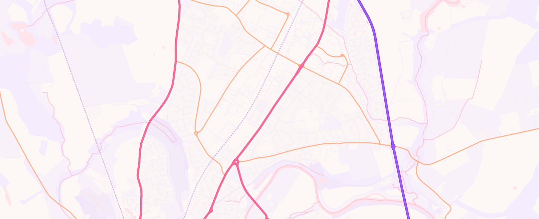 Map showing Halfords Autocentre, Shrewsbury
