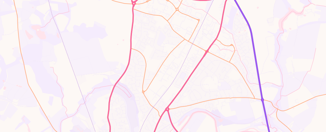 Map showing M And B Motor Services Ltd, Shrewsbury