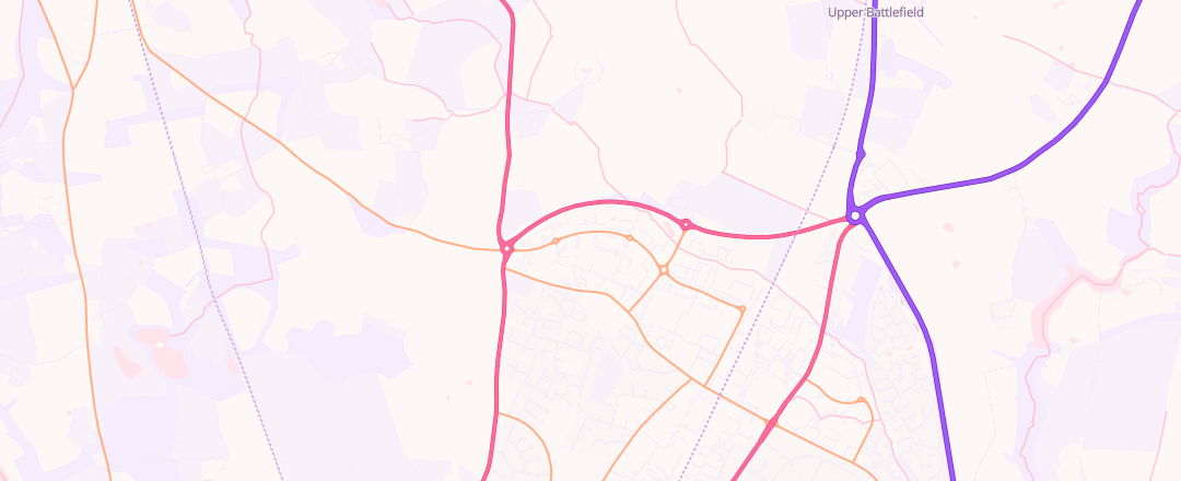 Map showing Shrewsbury Audi, Shrewsbury