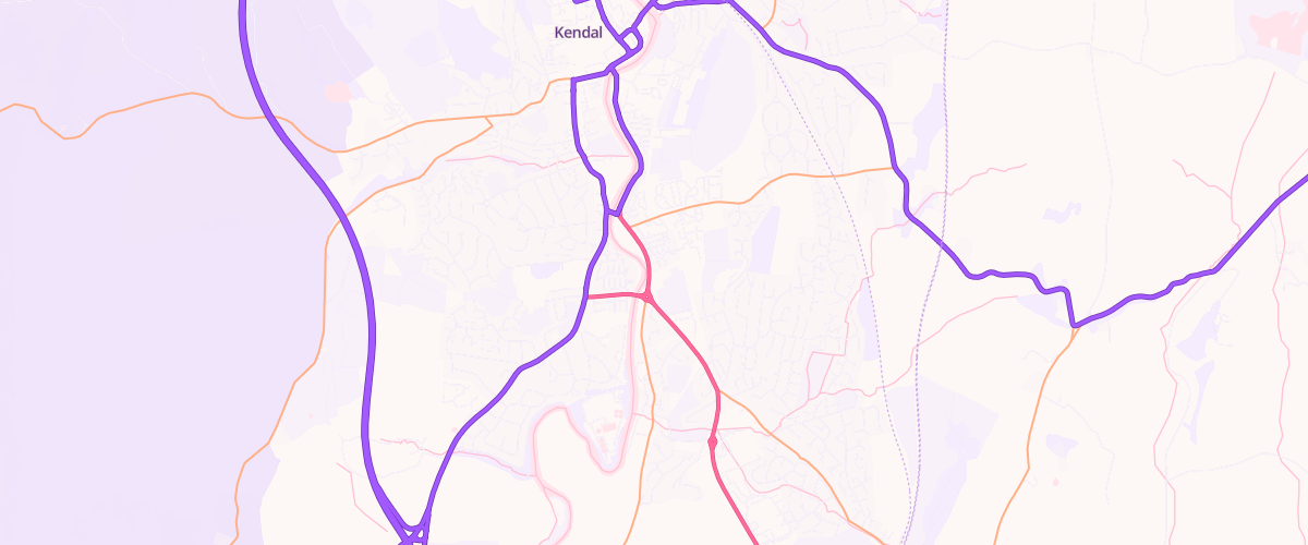 Map showing the location of Lound Road Garage
