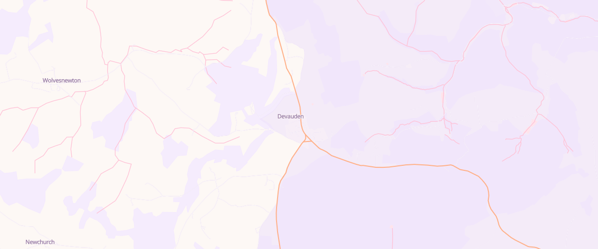 Map showing the location of Meredith Motors