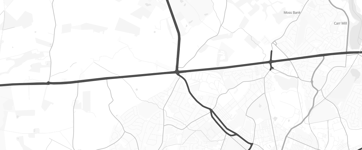 Map showing the location of Windle Island Express