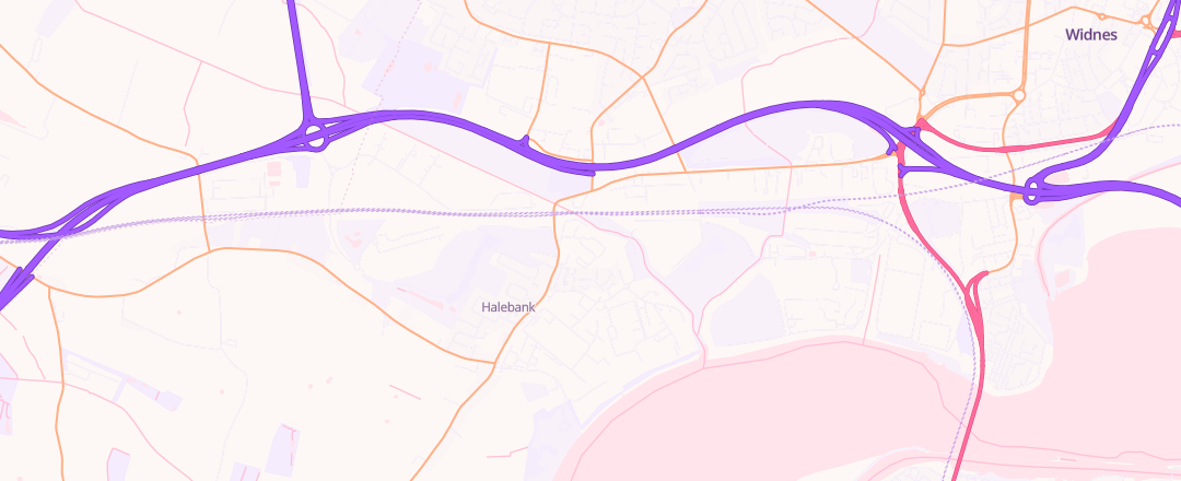 Map showing Rgn Ltd, Widnes