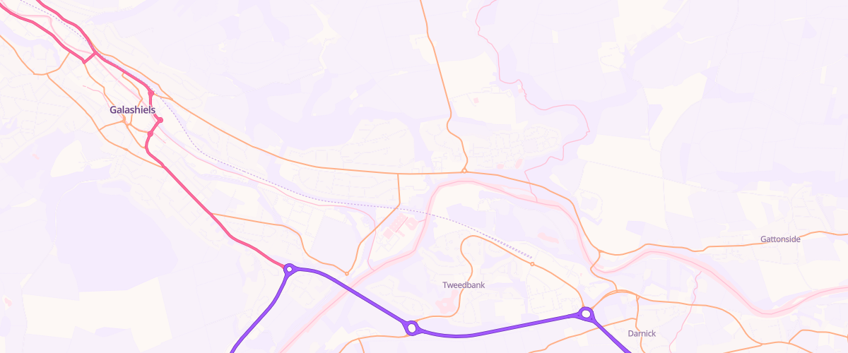 Map showing the location of D S Dalgleish And