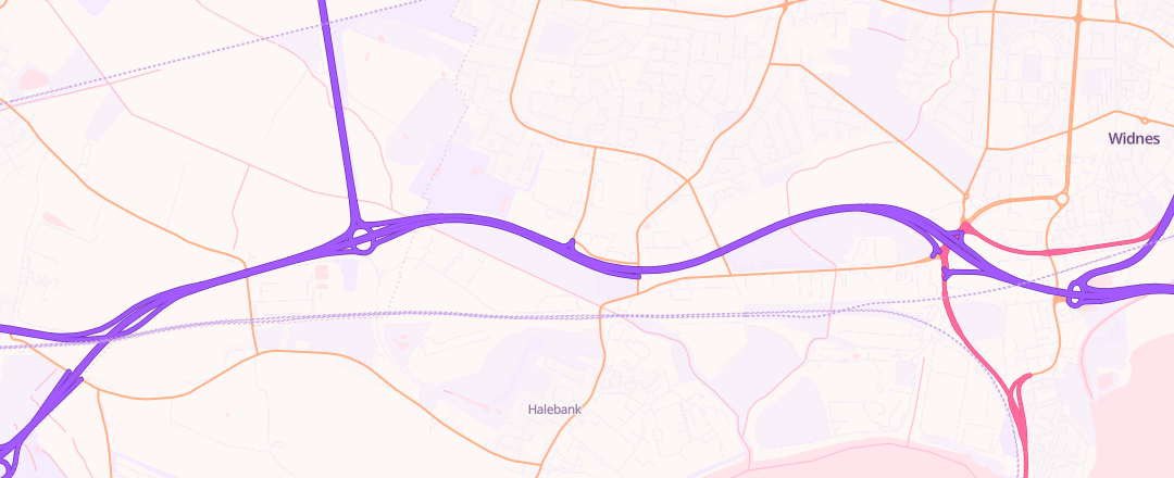 Map showing Auto Safety Centre, Widnes