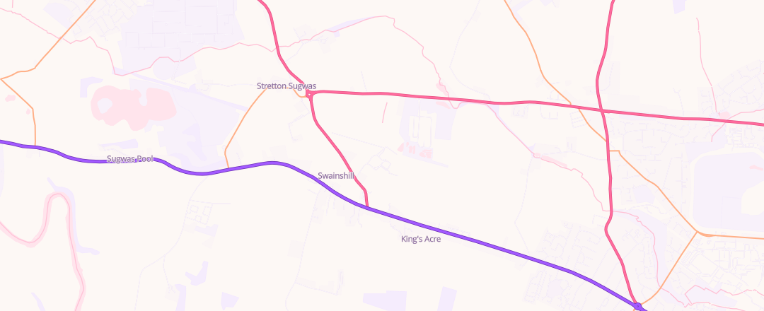 Map showing Derrick Jay Preece, Hereford