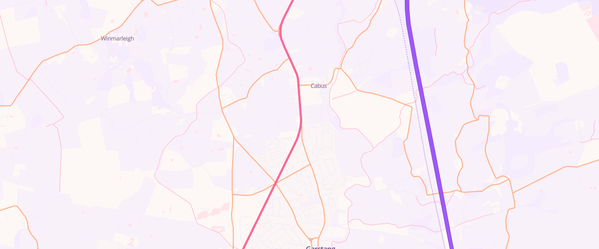 Map showing the location of Redline Garage