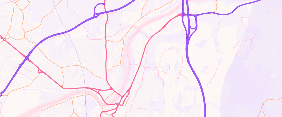 Map showing the location of Shell Lancaster