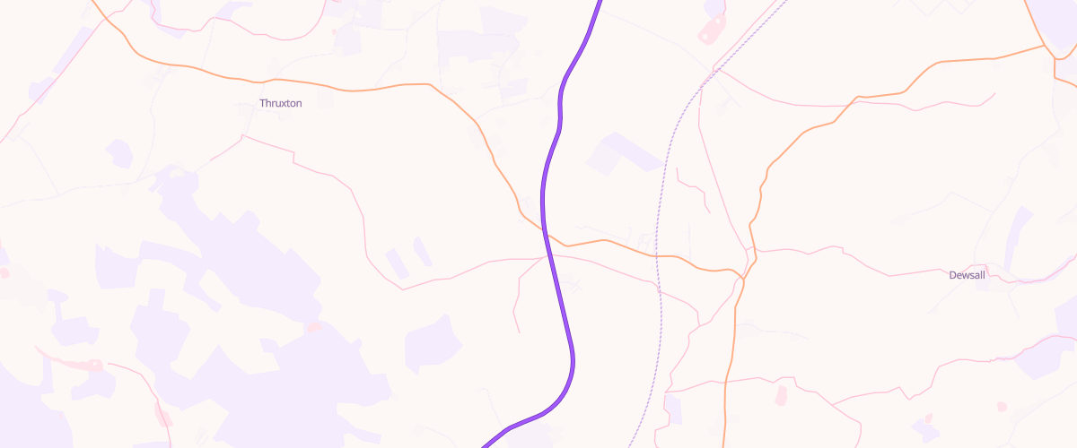 Map showing the location of Locks Garage