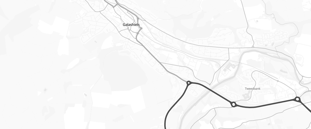 Map showing the location of Mfg Tweedbank