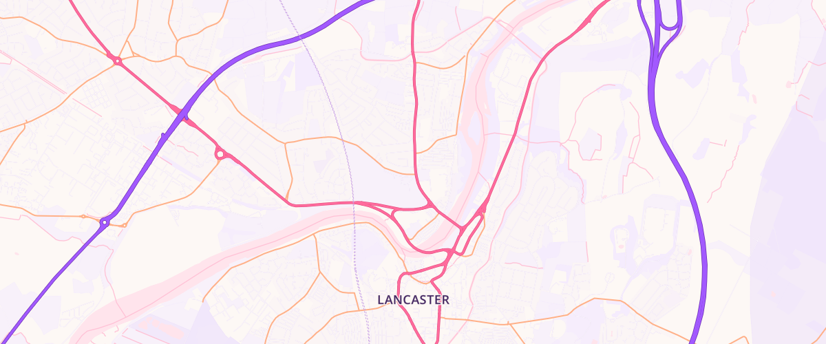 Map showing the location of Asda Rylands Express Petrol