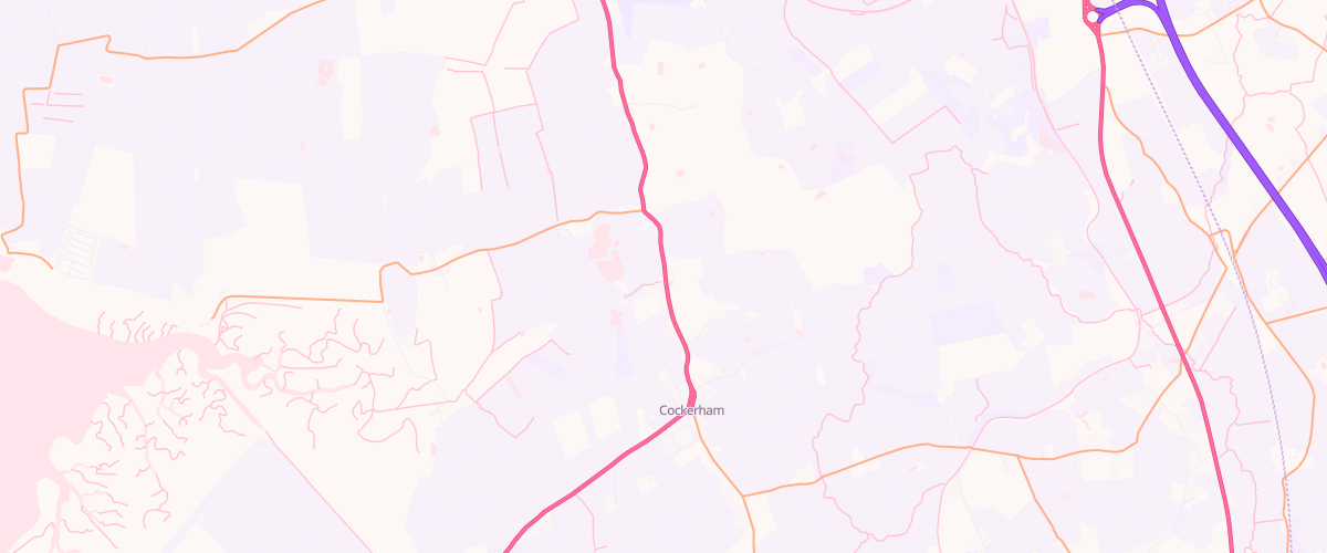 Map showing the location of Cockerham Garage Ltd