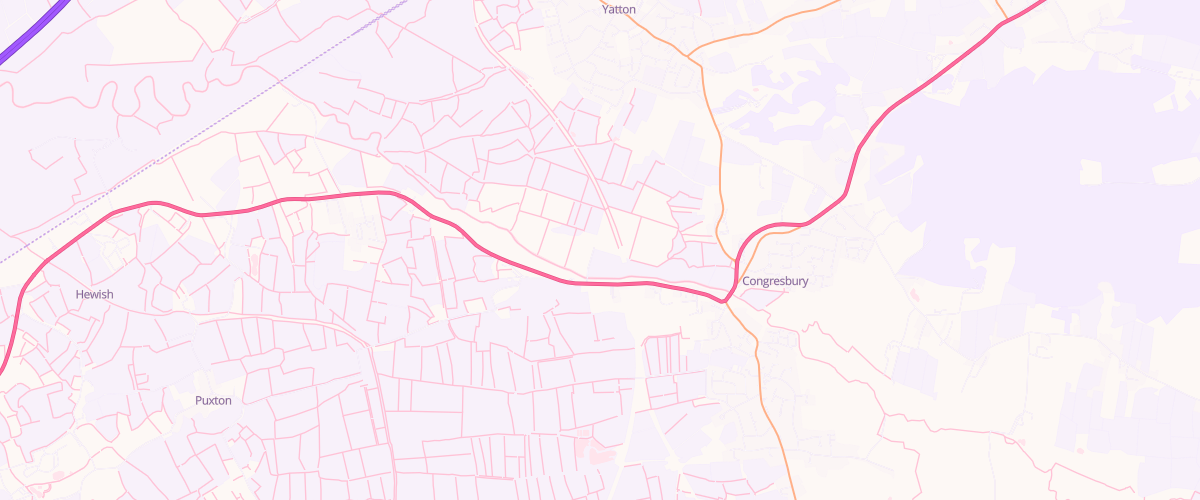 Map showing the location of Rontec Congresbury