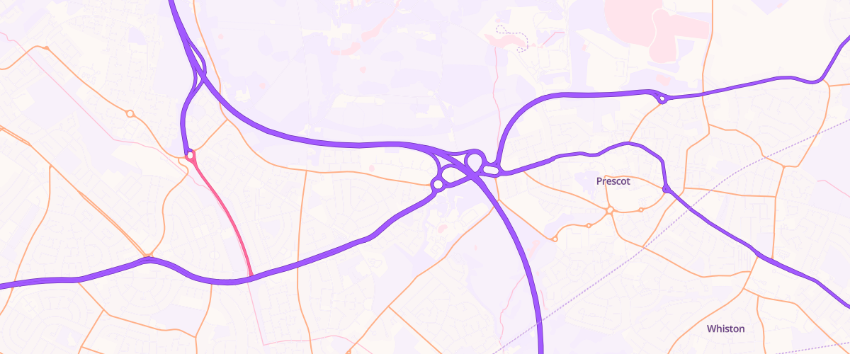 Map showing the location of Eg Knowsley Earlsfield Pfs