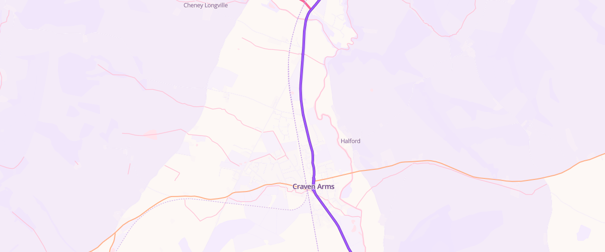 Map showing the location of Newington Garage Services