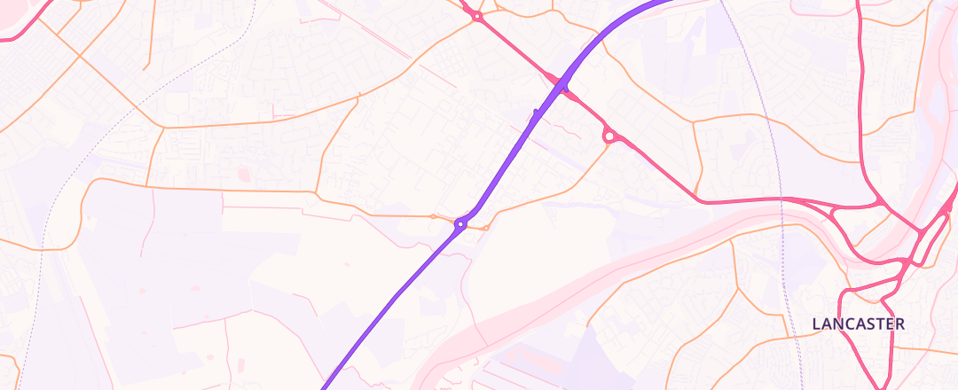 Map showing Dsg Morecambe, Morecambe