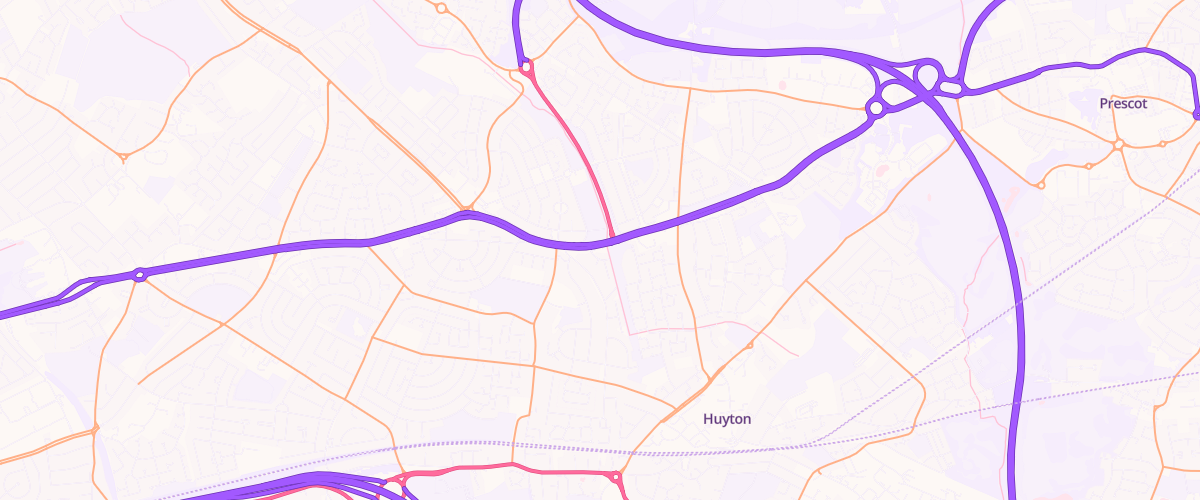 Map showing the location of Shell Crescent