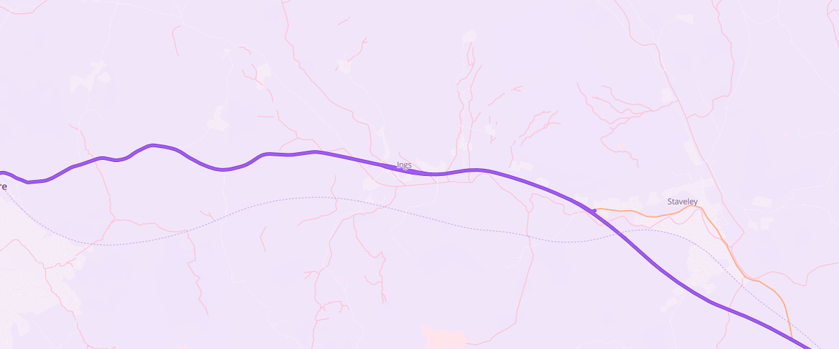 Map showing the location of Mfg Ings