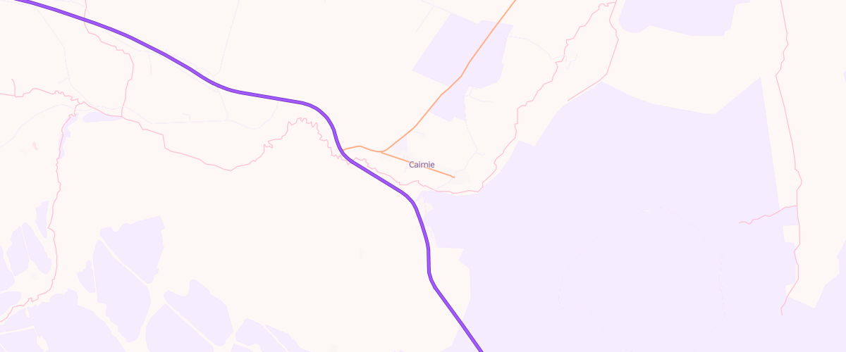 Map showing the location of Ashgrove Filling Station