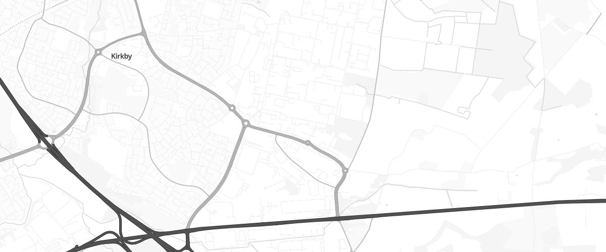 Map showing the location of Gem Knowsley