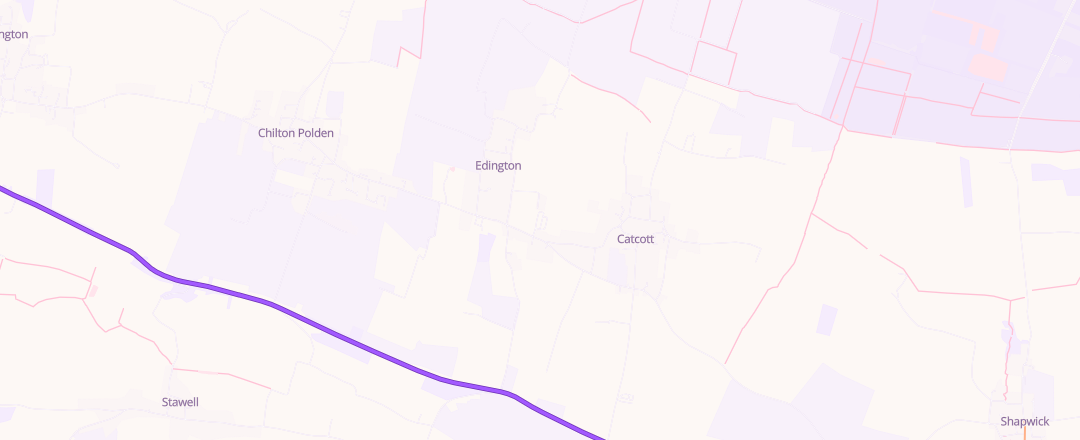 Map showing Polden Vehicle Services Ltd, Somerset