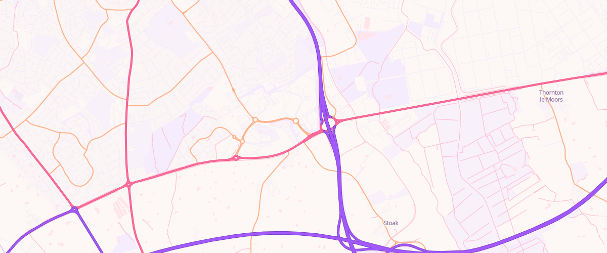 Map showing the location of Sainsburys Ellesmere Port