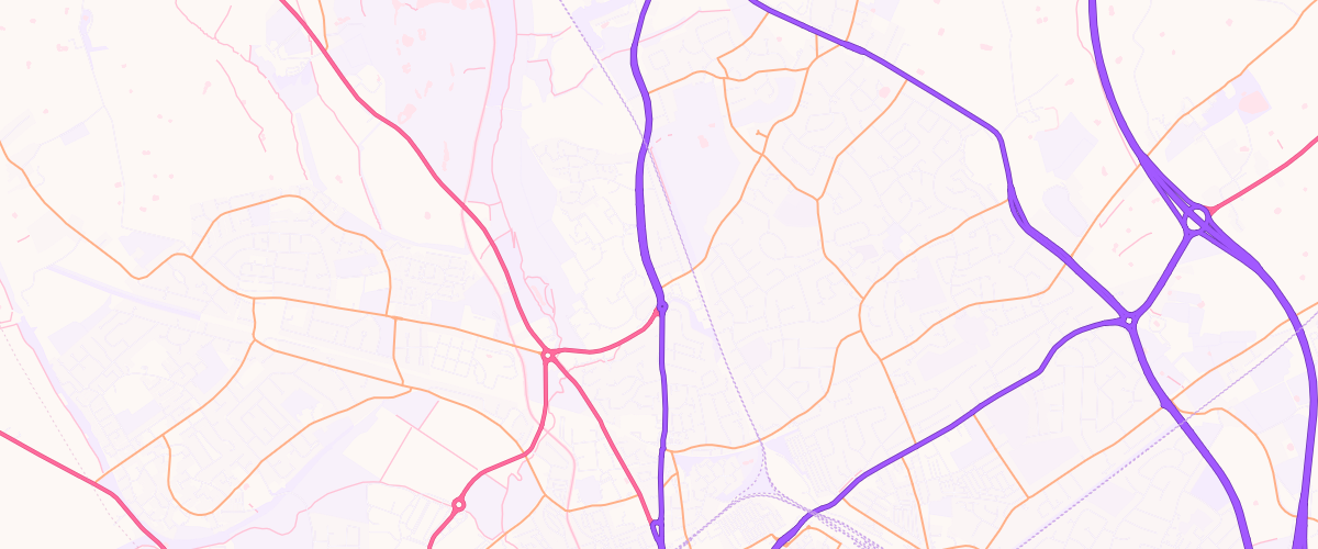 Map showing the location of Mfg Morrisons Chester Liverpool