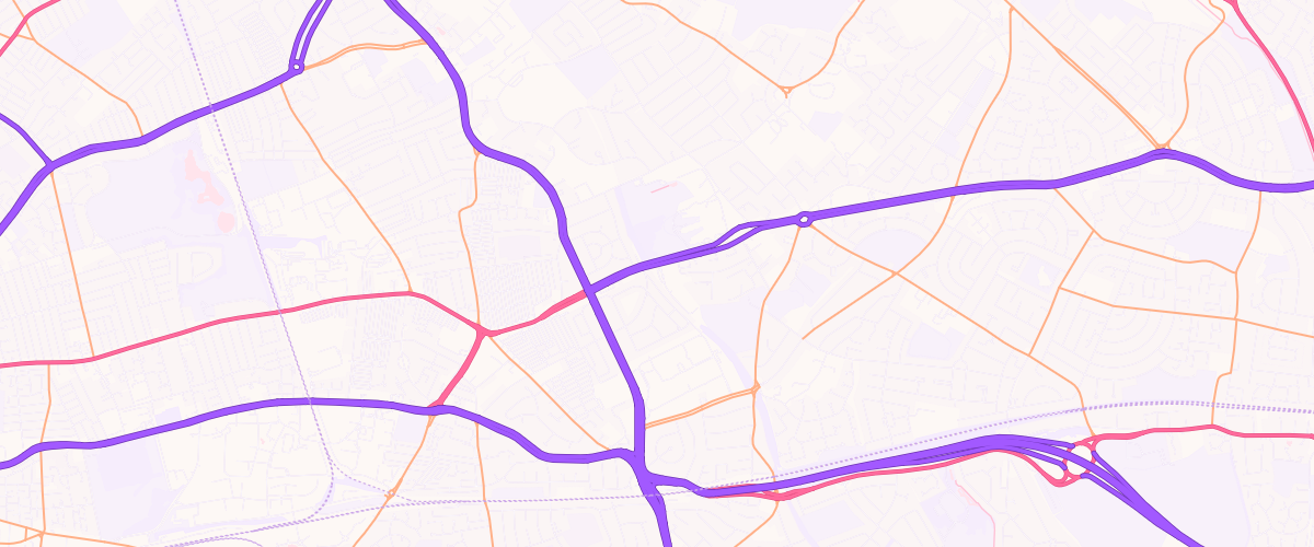 Map showing the location of Sainsburys East Prescot Road