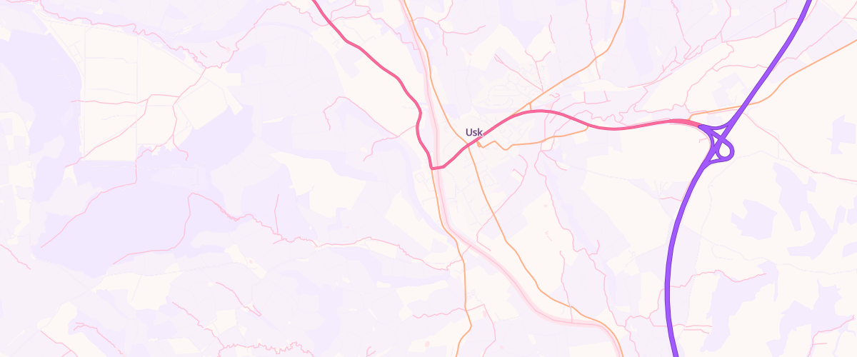 Map showing the location of Woodside