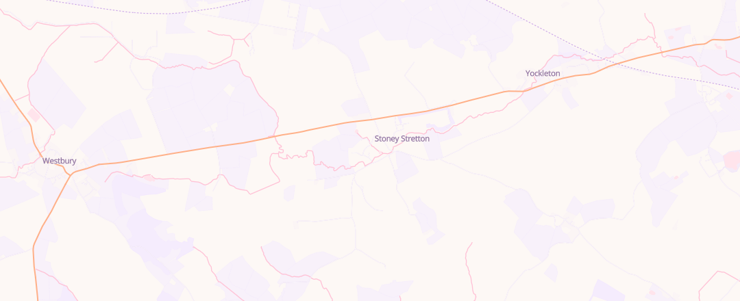Map showing Probike Repairs, Shrewsbury