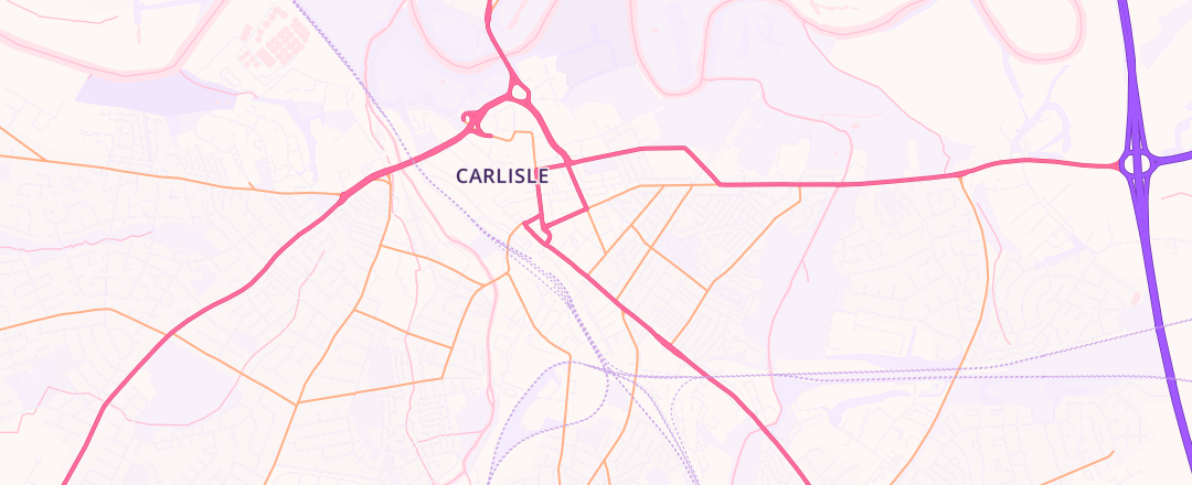 Map showing Cecil Street Auto Repairs Ltd, Carlisle