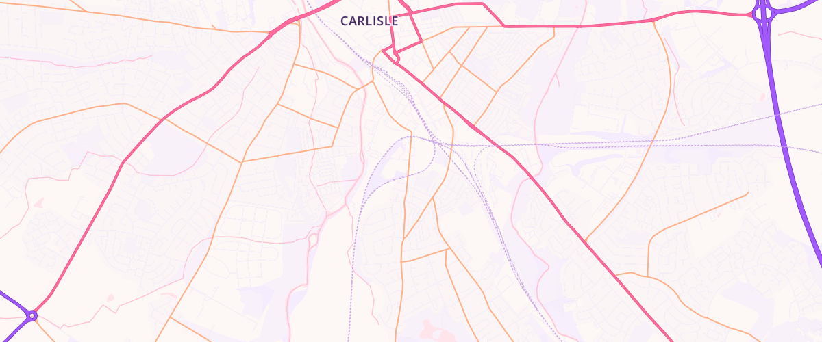 Map showing the location of Asda Currock Express Petrol