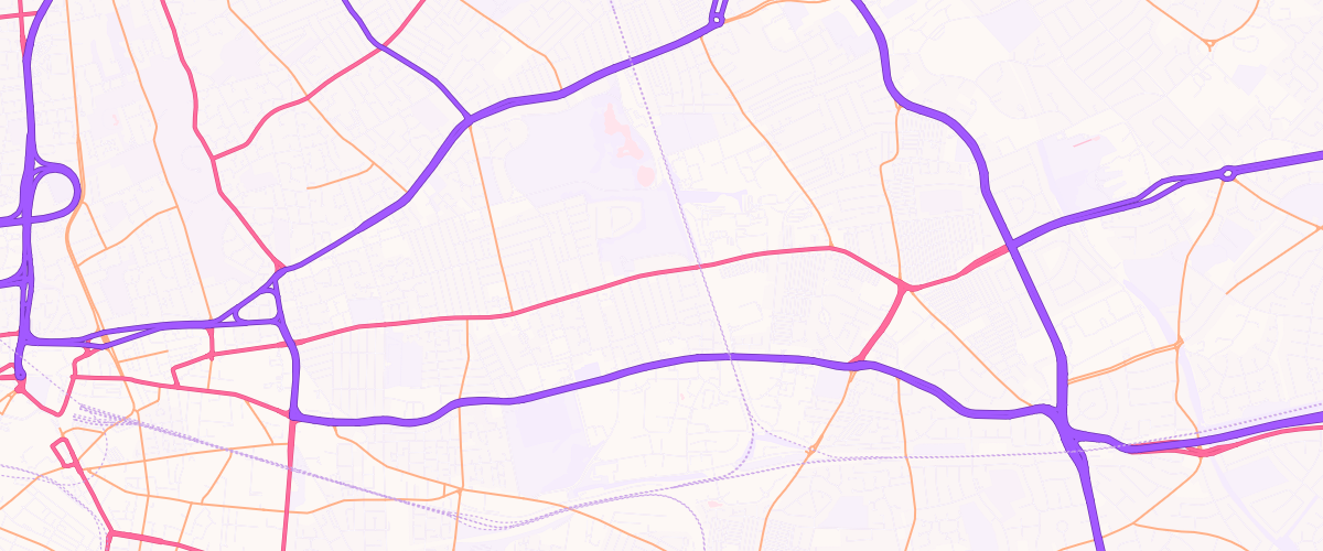 Map showing the location of Prescott Service Station